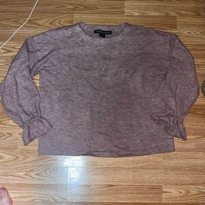 French Connection Mauve Knit Top